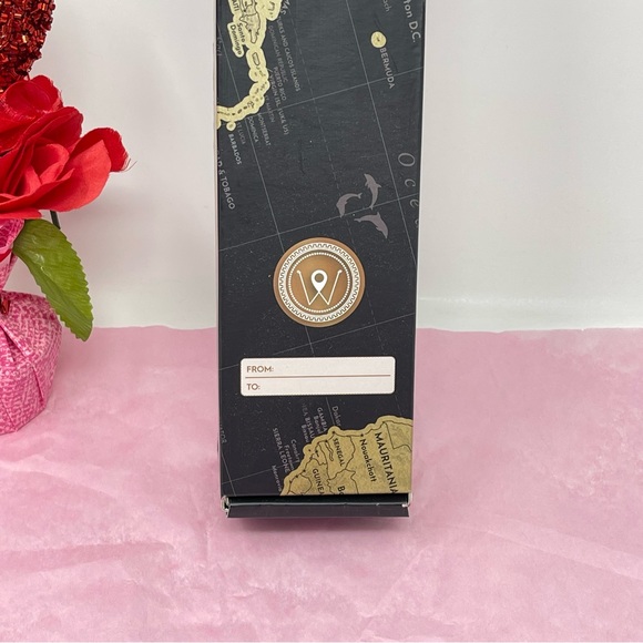 🎁NIB! Wonderlust Premium Scratch Off Map Of The World Gold Gift Set! - Picture 8 of 13